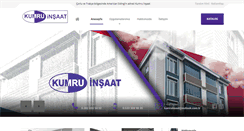 Desktop Screenshot of kumruinsaat.com